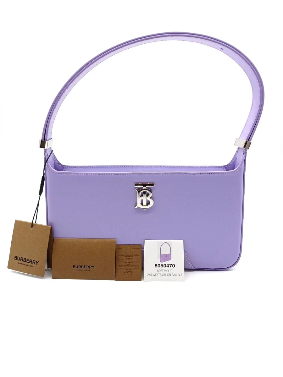 1750 Burberry Medium TB Grain Leather Shoulder Bag
