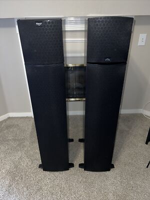 Klipsch Icon VF36 Floorstanding Tower Speakers (PAIR) TESTED And Working  743878020496|