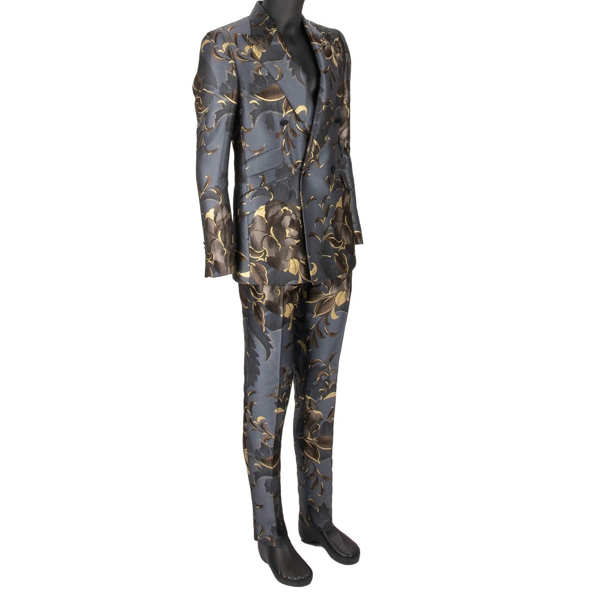 DOLCE & GABBANA スーツ　48 ドルチェ&ガッバーナ DOLCE＆GABBANA GOLD スーツ セットアップ