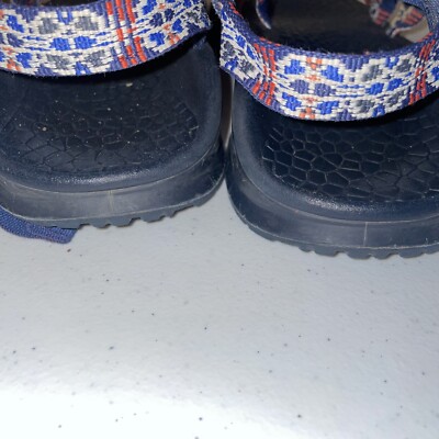 Chaco ZX2 women size 9 red/blue (0650) | eBay