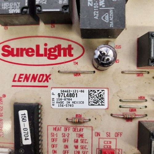 Lennox 97L48 Furnace Control Board - Picture 2 of 3