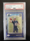 2024 Panini Donruss Optic - Rated Rookie Drake Maye #229 Blue Glitter Prizm PSA9