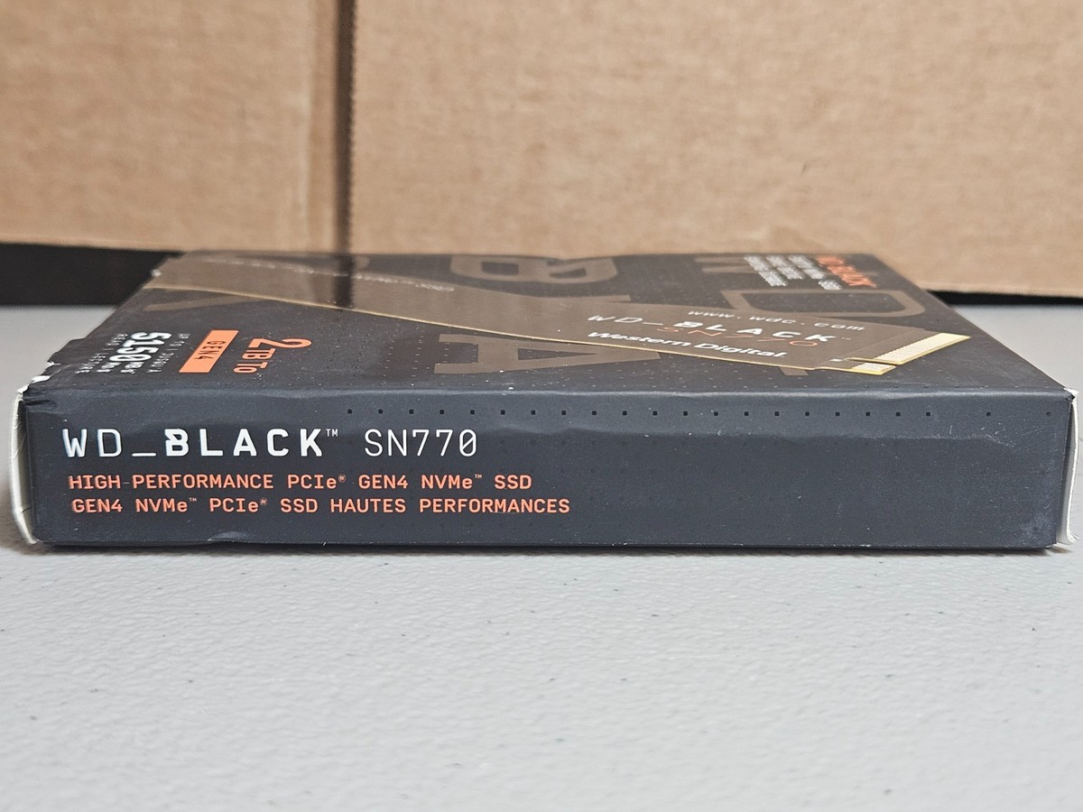 Western Digital WD_BLACK SN770 2TB M.2 NVMe Internal SSD