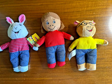 PBS Kids Arthur And Friends Plush Dolls: Arthur, Buster Francine