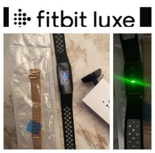 Fitbit Luxe Smartwatch HR Steps GPS Sleep More Tested extra Bands Cord