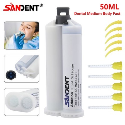Medium Body Fast Rapid VPS Dental Impression Material,Cartridge PVS de