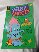 BABY SNOOTS and UPTITE MOUSE THE RUG TO RICHES COMIC BOOK NO. 19 FEBRUARY 1975