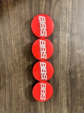 Bbs Rs Lm Rz Center Caps Logos 70mm 09.24.030 Red Oem Silver Set Of 4 Bbs Rs Lm Rz Center Caps Logos 70mm 09.24.030 Red Oem Silver Set Of 4