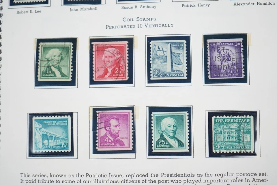 U.S. 1900s–1950s COLLECTION OF 400+ STAMPS MINT & USED STORED ON MINKUS PAGES - Image 3 of 4