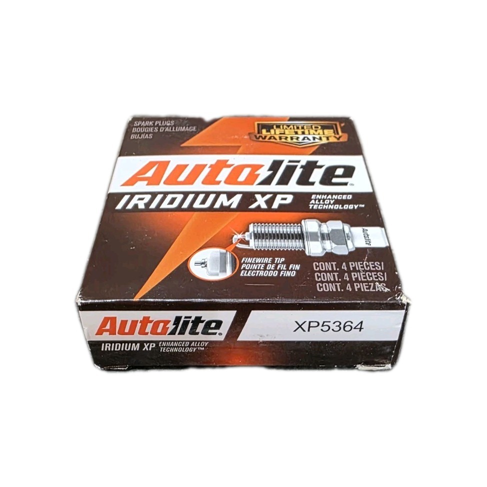 4 Pack Autolite XP5364 Iridium Spark Plugs