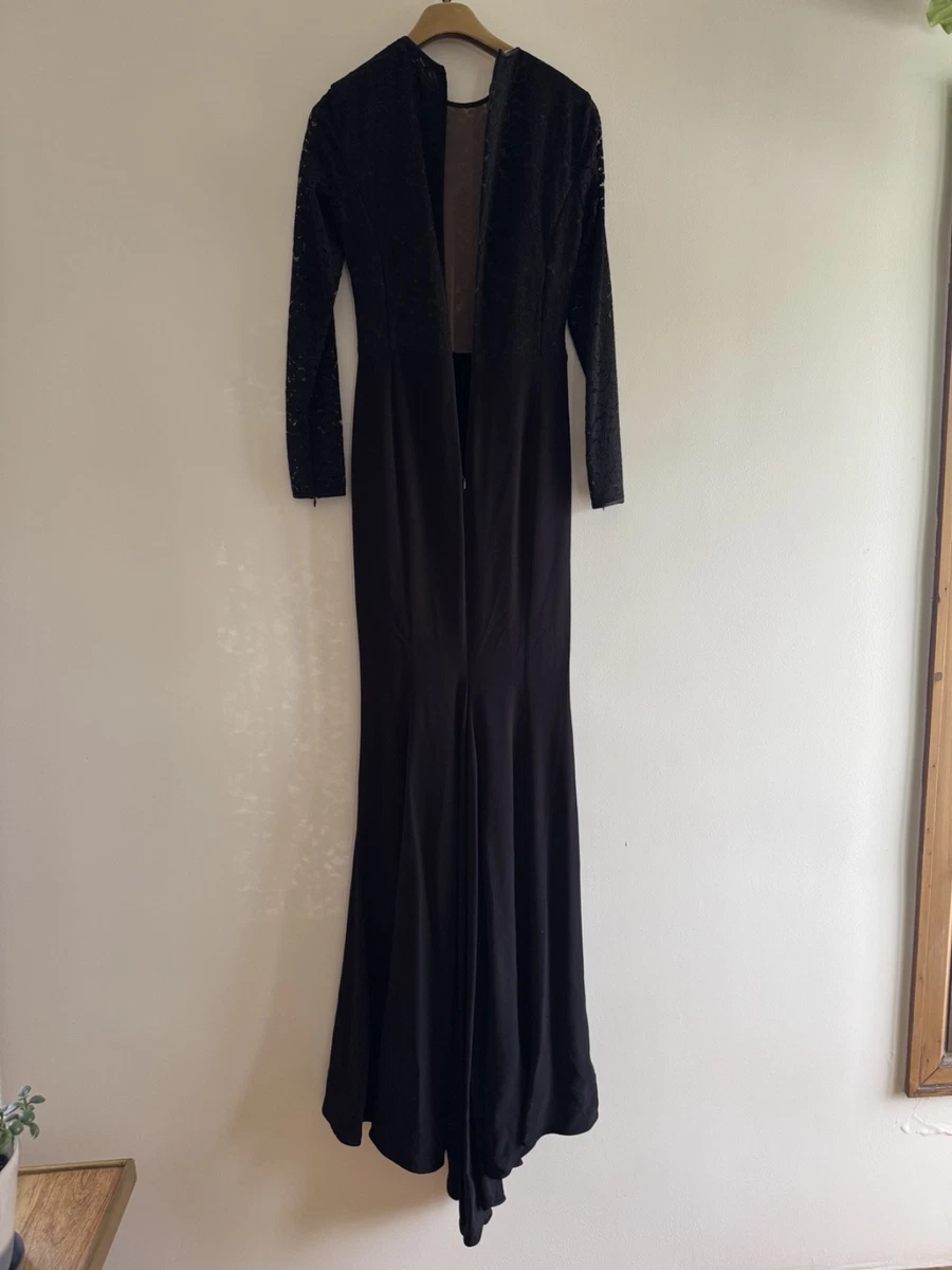 michael kors long sleeve maxi dress Michael Kors Georgette Belted Maxi Dress
