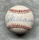 BOSTON RED SOX TED WILLIAMS SIGNED MLB BASEBALL