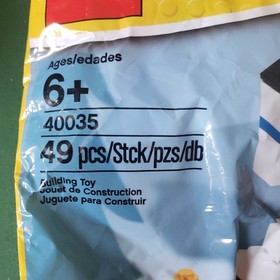 x3 LEGO Rocking Horse 40035, 49 Pieces, Ages 6+, Seasonal, Polybag