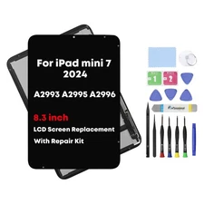 8.3" for iPad mini 7 2024 A2993 A2995 A2996 LCD Display Touch Screen Replacement