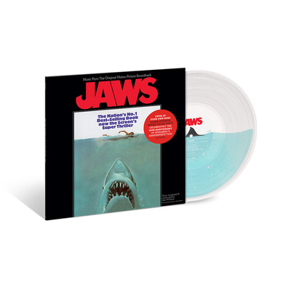 JAWS  John Williams  50th Anniversary LP WATER-FILLED Vinyl # /1975 PRESALE