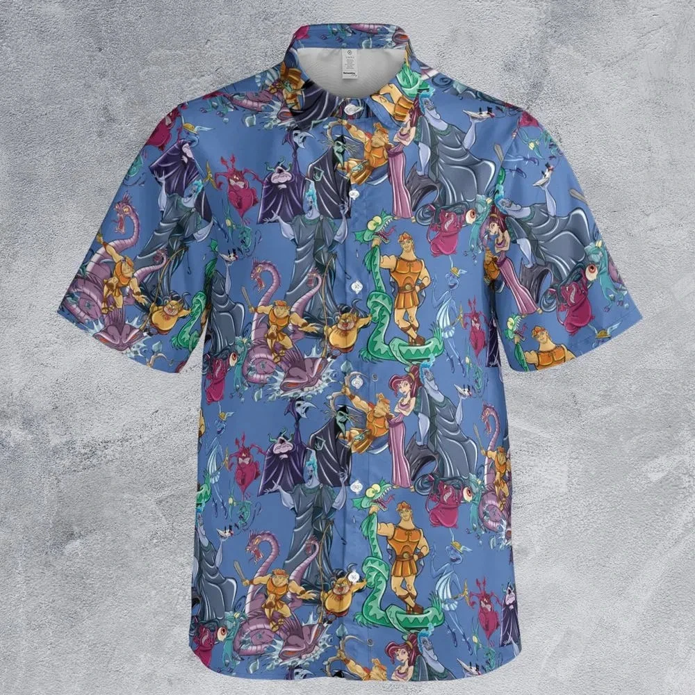 Gladiator Hercules Button Down Shirt