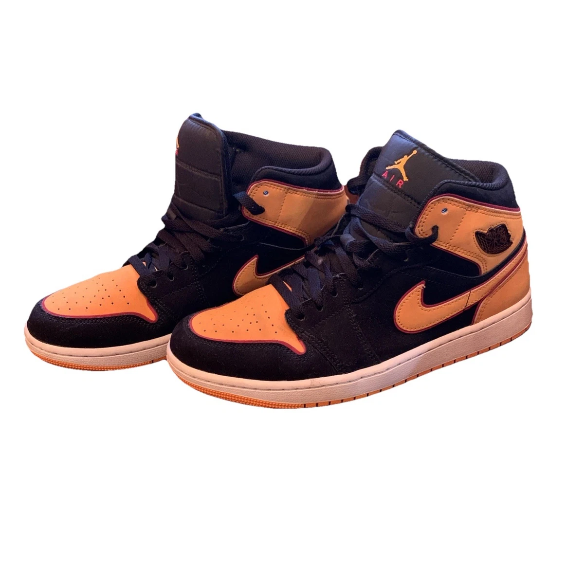 Jordan 1 SE Mid Vivid Orange for Sale | Authenticity Guaranteed | eBay