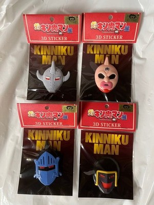 3D Sticker, Super Kinnikuman Ausstellung, Kinnikuman, Akuma Shogun, Robin Mask,