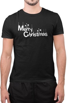 Merry Christmas Design Stylisches Weihnachten T-Shirt Oberteil Shirt Unisex
