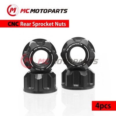 CNC SPOKE6 Rear Sprocket Nuts M8 For Kawasaki KLX110 02-19 Z125