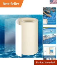 Clear TPU Pool Patch Kit: 4" x 9.8' Heavy-Duty Leak Repair for Aquatic Needs