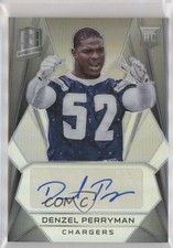 2015 Panini Spectra Rookie Auto 65/199 Denzel Perryman #214 Auto 0l2