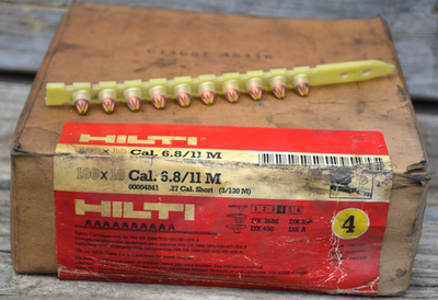 #ad Hilti 6.8 11 M .27 Cal Short Powder Nailer 1000 Yellow Shots For DX New Other $117.99