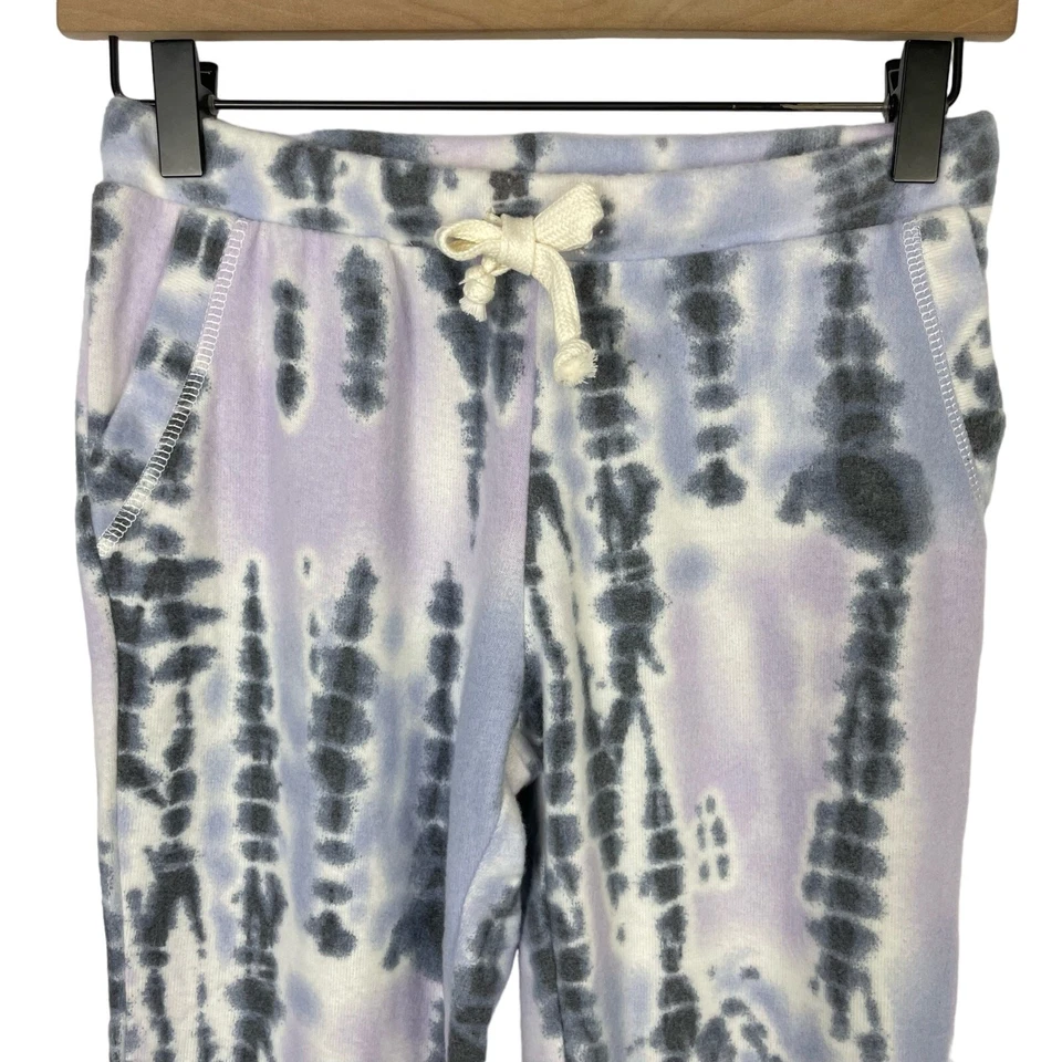 Pantalones deportivos vintage Havana nuevos con etiquetas Lg juveniles púrpura y azul tie dye suaves Foto 3 de 4