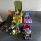 TMNT Vintage Vehicle Lot Teenage Mutant Ninja Turtles, See Photos