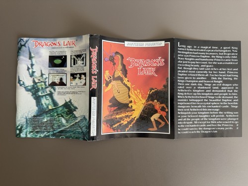 Jeu Dragon’s Lair Amstrad CPC 6128 664 Disk - Photo 11/12