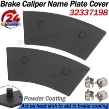 For Mercedes-benz Amg Brake Caliper Name Plate Cover W Clips 32337198 Heat Sink