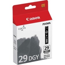 Canon PGI-29 Dark Gray Ink Cartridge - For Pixma Pro-1 Inkjet Printer