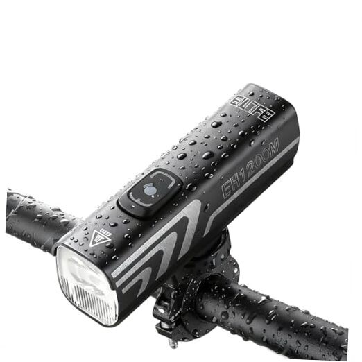 1200 Lumens Bike Light for Night Light, 4500mAh Battery Bicycle Headlight LED 