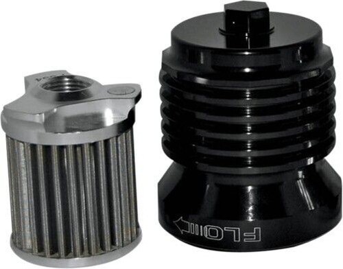 Filtre À Huile Reusable Noir À Visser PC Racing 1994-1996 BMW R1100RSL PCS4B - Picture 2 of 5