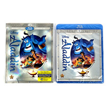 Aladdin Blu-ray/DVD, 2015, 2-Disc Set, Diamond Edition w/ Slipcover Sealed
