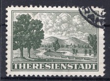 B&ouml;hmen THERESIENSTADT Z1 tadellos gest.+gepr. 500EUR (FA0136