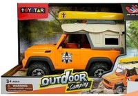 5905884453971 Jeep Campingowy Ze śWiatłEm I DźWięKiem Lean Toys