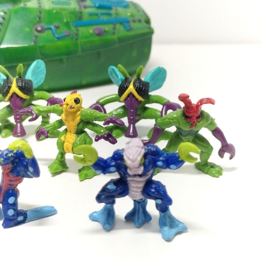 Fistful of Aliens シューターポッド2つセット lot 1999 Fistful of Aliens Figure Lot of set Space Pods No box