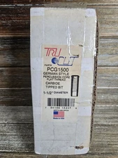 Tru Cut PCG1500 German Style Percussion Core Flat Thread 1.5" Carbide Tipped Bit