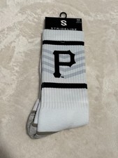 Pittsburgh Pirates Tube Sport Socks M/L                MENS:8-12 WOMENS:9.5-13.5