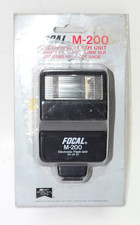 Focal M-200 Electronic Flash Unit New In Box Never Used.
