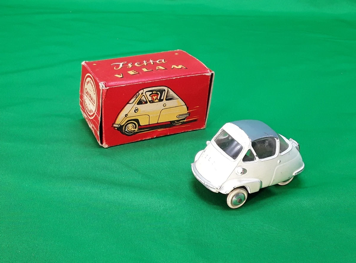 Miniature Quiralu Isetta Velam 1/43 - Voiture De Collection D'époque