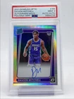 DAVION MITCHELL 2021-22 DONRUSS OPTIC RATED ROOKIE HOLO RC AUTO PSA 9