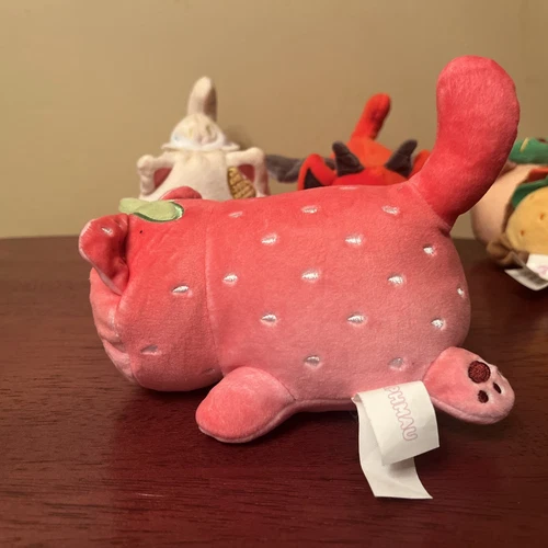4 APHMAU Meemeows Plush Devil Ice Cream Taco And Strawberry - Imagen 10 de 24