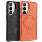 For Samsung Galaxy S26 S25 FE S24 Ultra Edge Case Magnetic Stand Slim Ring Cover