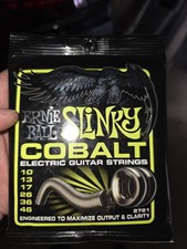 Ernie Ball Regular Slinky Cobalt Electric Guitar Strings - 10-46 Gauge