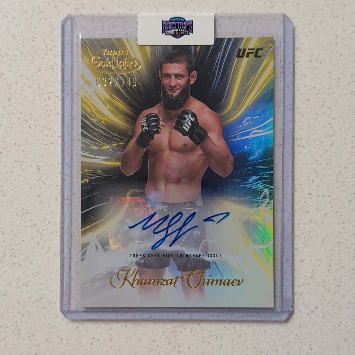 Khamzat Chimaev Trading Cards for sale | eBay
