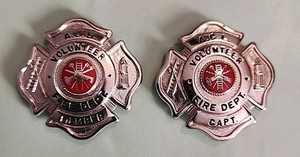 Pair Of A.C.L. Captain & Member Badges
