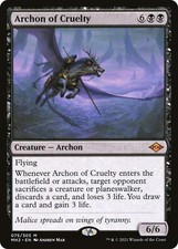 Archon of Cruelty - Modern Horizons 2 (MH2) - (x 1)  - EX/NM - 4RCards