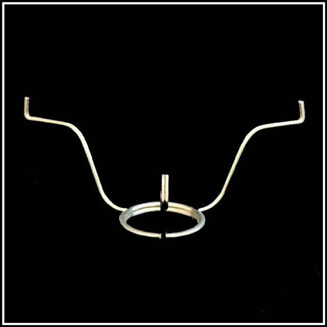 ALADDIN LAMP BRAND NICKEL TRIPOD SHADE HOLDER P/N 1281N FOR 12 inch SHADES eBay